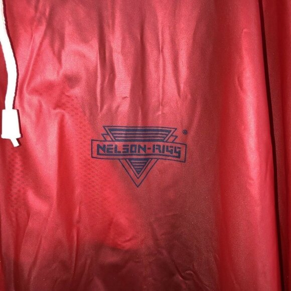 NELSON RIGG Cascade Motorcycle Rain Hooded Jacket Sz Large - Picture 5 of 11